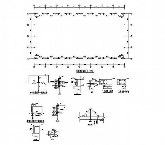 单层厂房平面图 - 2