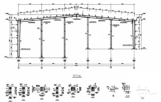 单层厂房结构配筋 - 4