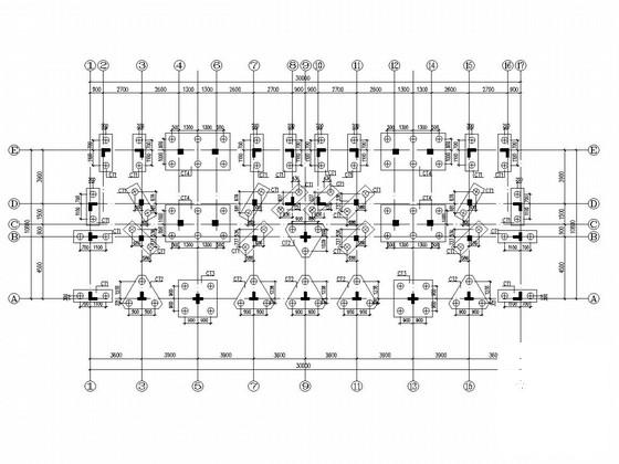 异形柱框架结构图 - 1