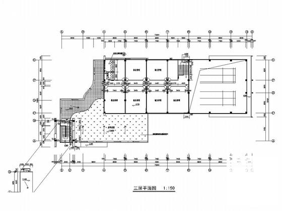 异形柱框架结构图 - 5