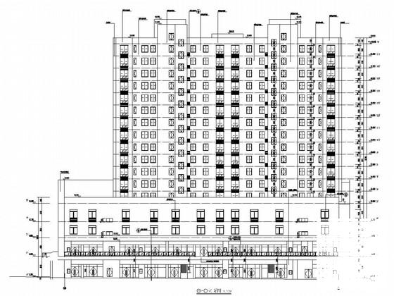 框支剪力墙结构建筑 - 1