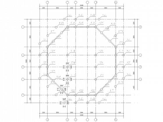 仿古建筑结构施工图 - 1