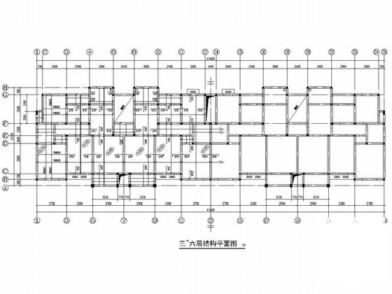 住宅楼建筑结构图 - 4