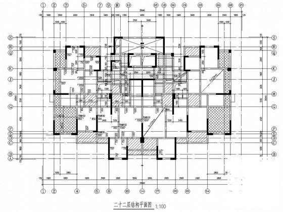 筏板基础配筋图 - 6