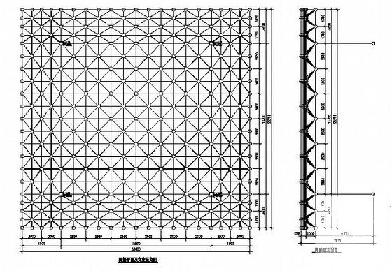 球形网架结构施工图 - 1