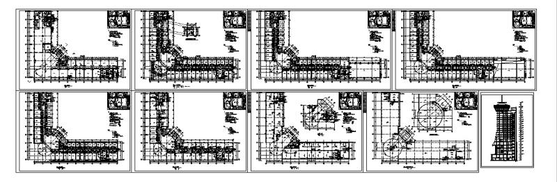 四星级酒店建筑设计 - 5