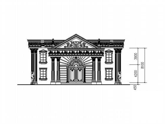 会所建筑设计图 - 2