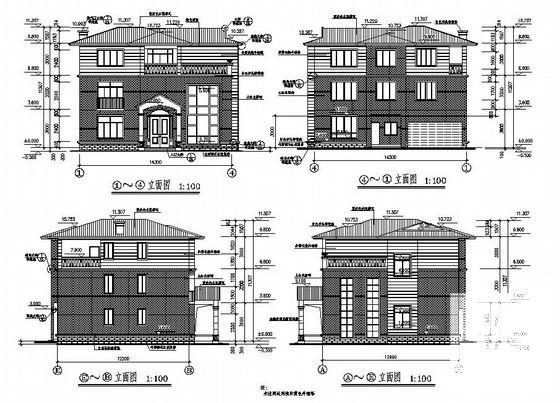 农村住宅建筑施工图 - 4