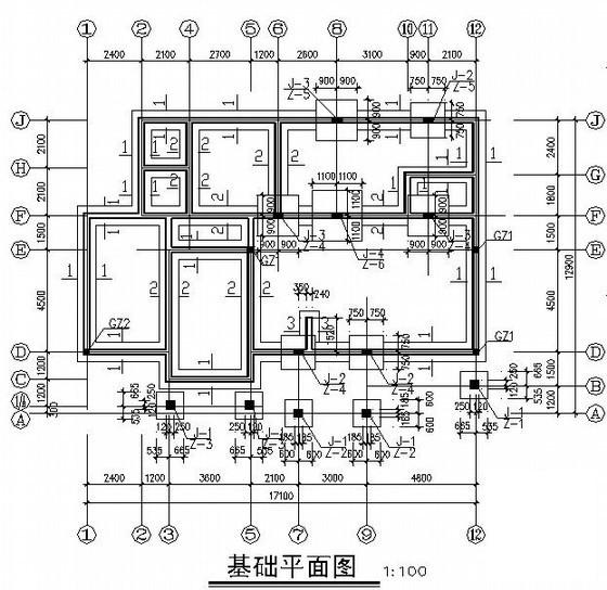 别墅屋面施工图 - 3