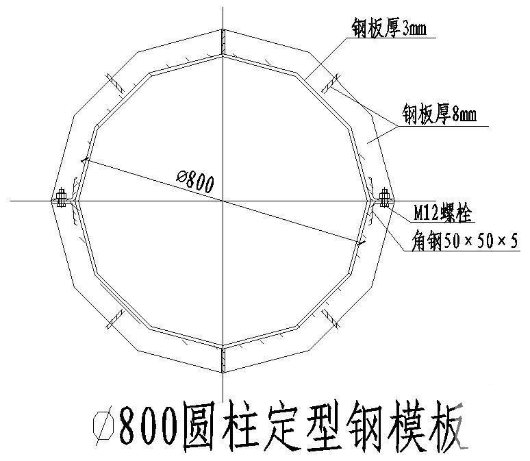 电网梁、板、柱模板示意节点构造详图纸cad - 4