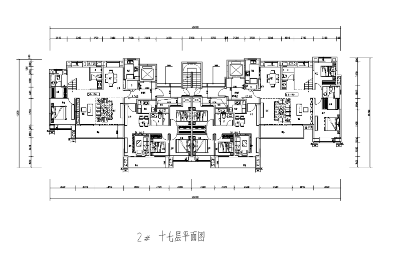 17层平面图