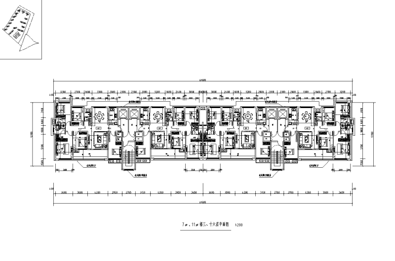 T2-135+168+127住宅户型图设计2019 (3)