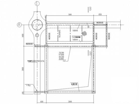 电梯井道结构施工图 - 4