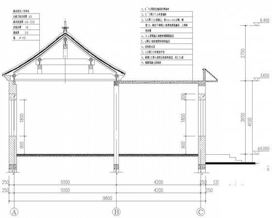 单层砖混结构施工图 - 6