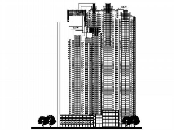 高层建筑设计施工图 - 6