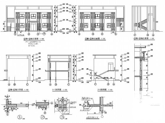 公厕建筑施工图 - 1