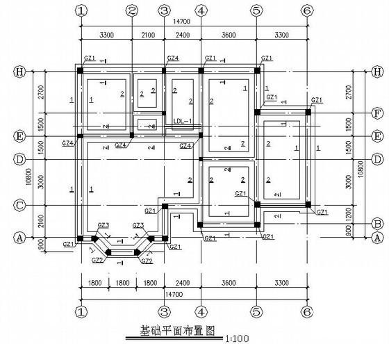 别墅屋面施工图 - 2