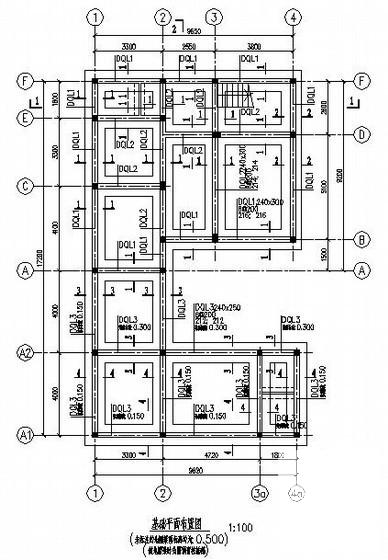 农村住宅建筑施工图 - 1