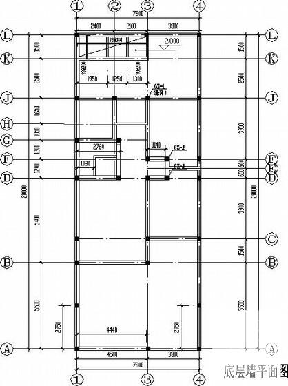 农村别墅施工图图纸 - 2