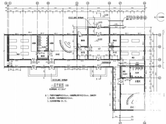 幼儿园建筑图 - 4