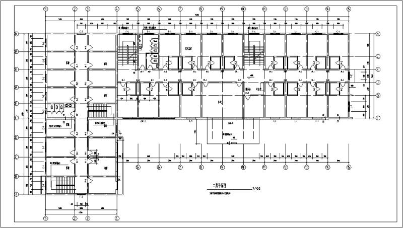 多层宾馆建筑设计 - 5