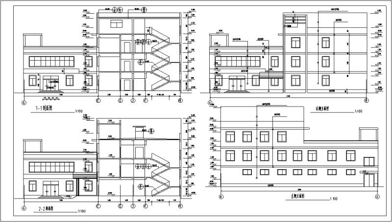 多层宾馆建筑设计 - 6