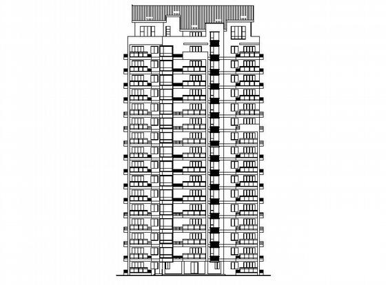 一梯三户住宅楼 - 1