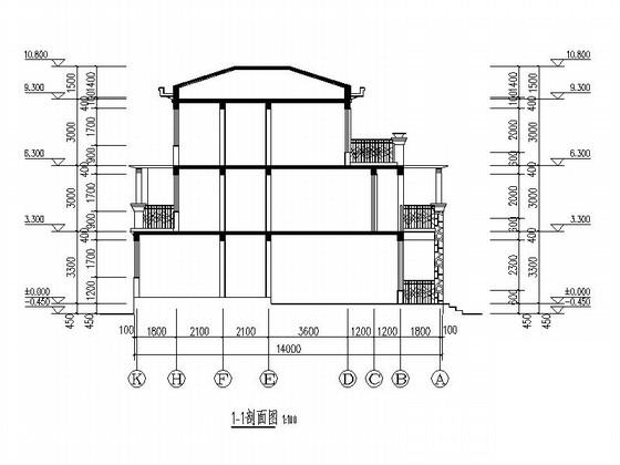 楼房建筑施工图纸 - 2