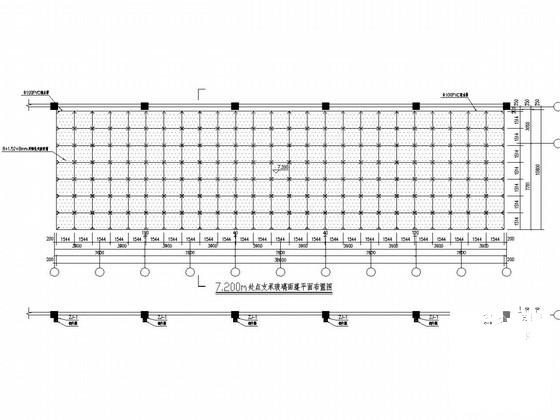 钢结构雨蓬施工图 - 1