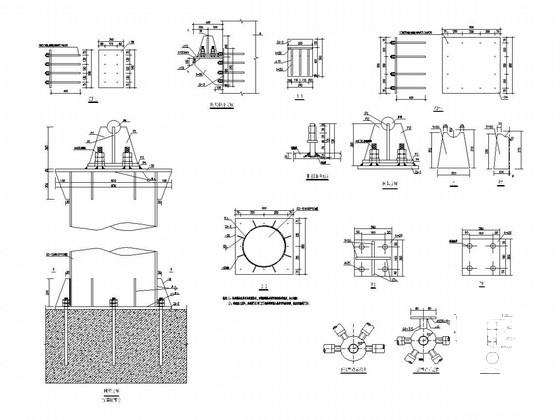 钢结构雨蓬施工图 - 4