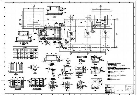 设备基础结构施工图 - 2