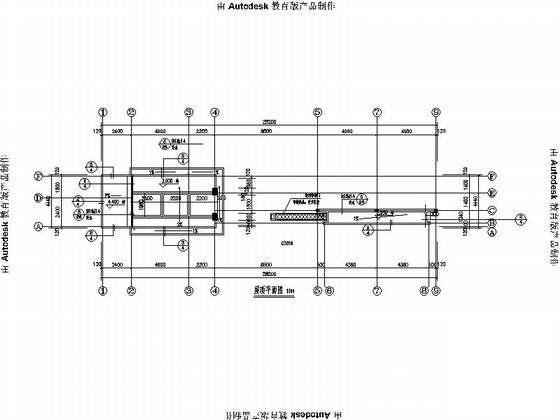 传达室大门建筑设计 - 6