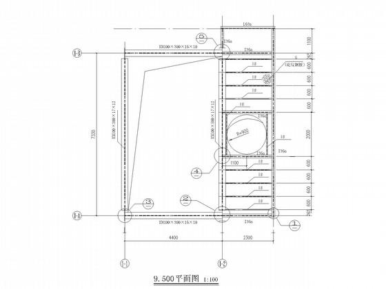 框架结构施工平面图 - 3