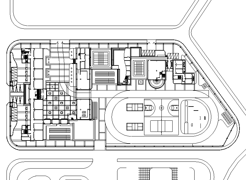 学校景观施工 - 1