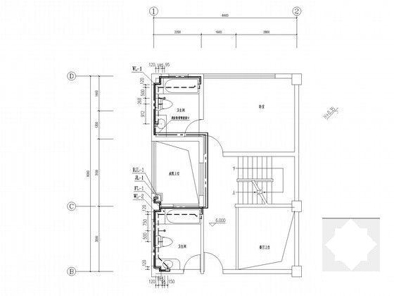 联排别墅建筑施工图 - 4