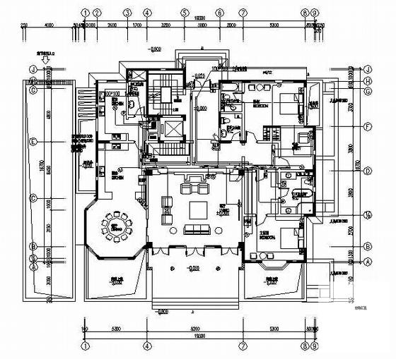 车库别墅施工图 - 1