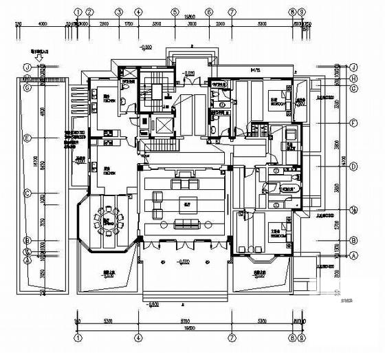 车库别墅施工图 - 3