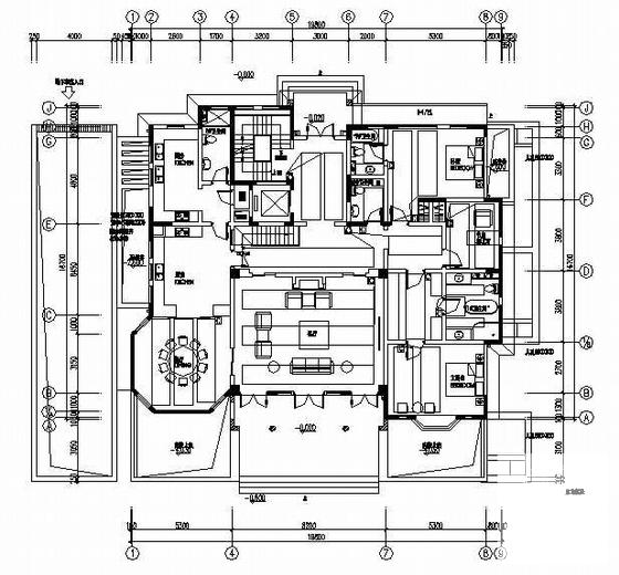 车库别墅施工图 - 4