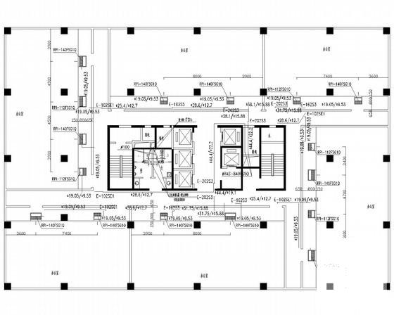 高层办公建筑图纸 - 4