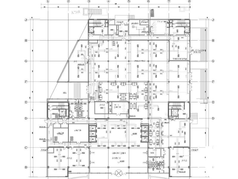 高层办公建筑图纸 - 2