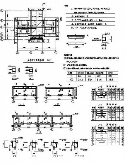 单层砌体结构施工图 - 2