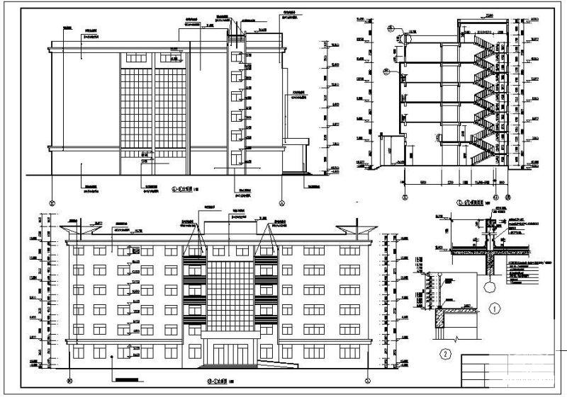 办公楼建筑设计图 - 1