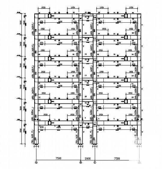 学生公寓建筑图纸 - 2