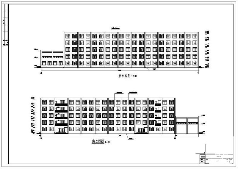 办公楼建筑设计图 - 1