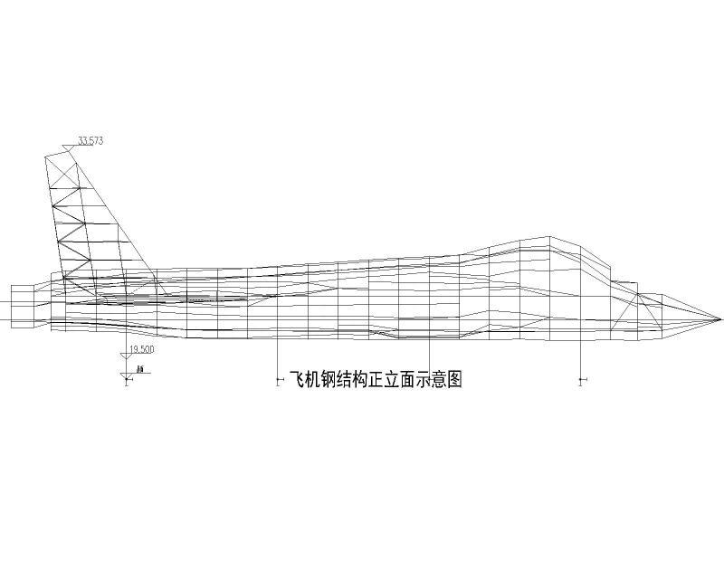 正立面示意图