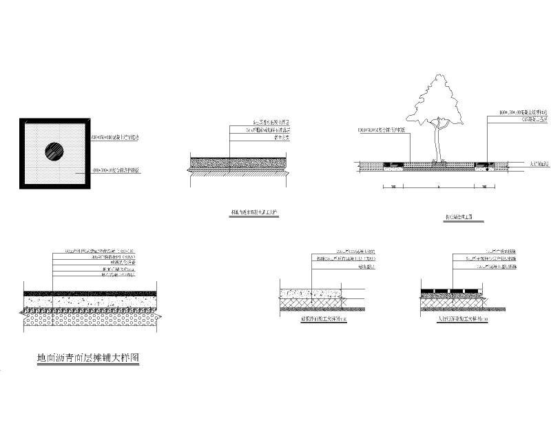 树池改造施工大样图