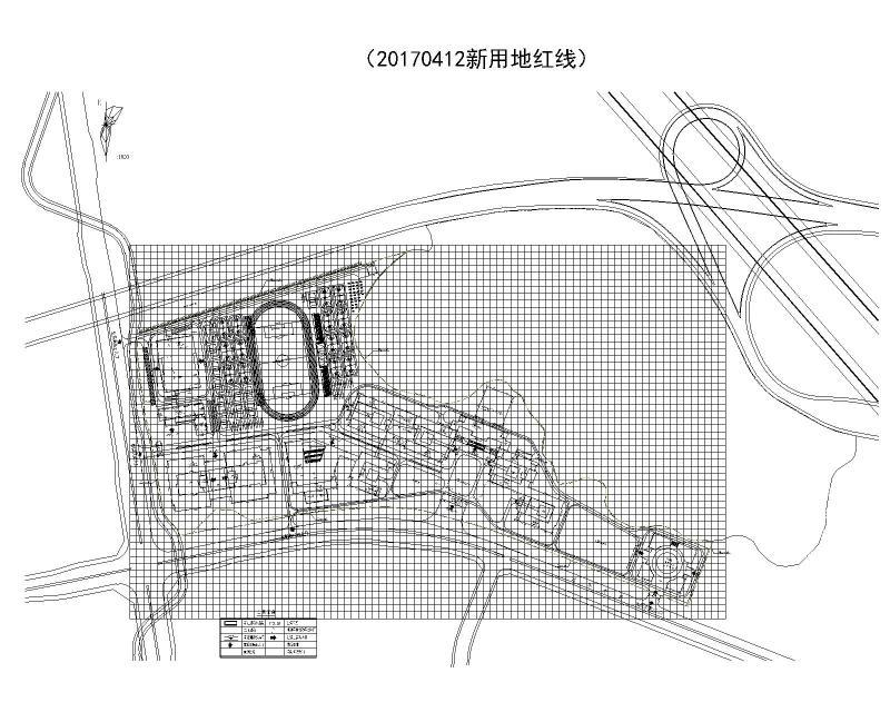 场平放线图