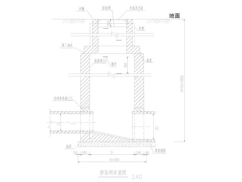 防坠网安装图