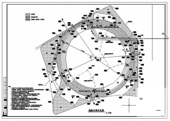 工程地基处理节点构造详图纸cad