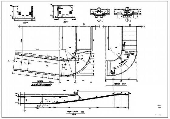 坡道节点构造详图纸cad